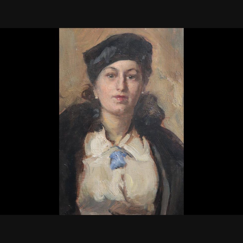 Ritratto Scrittrice Jolanda Gianoli Curti