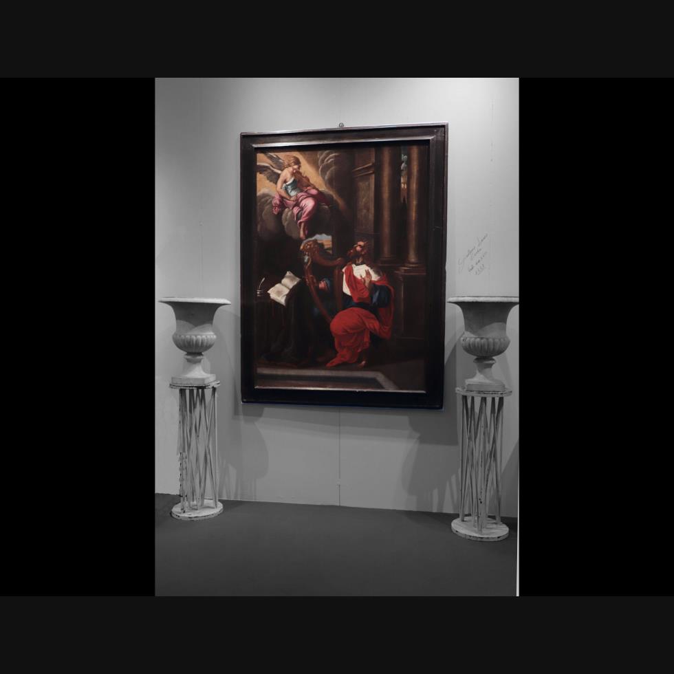 David che suona l'arpa.....