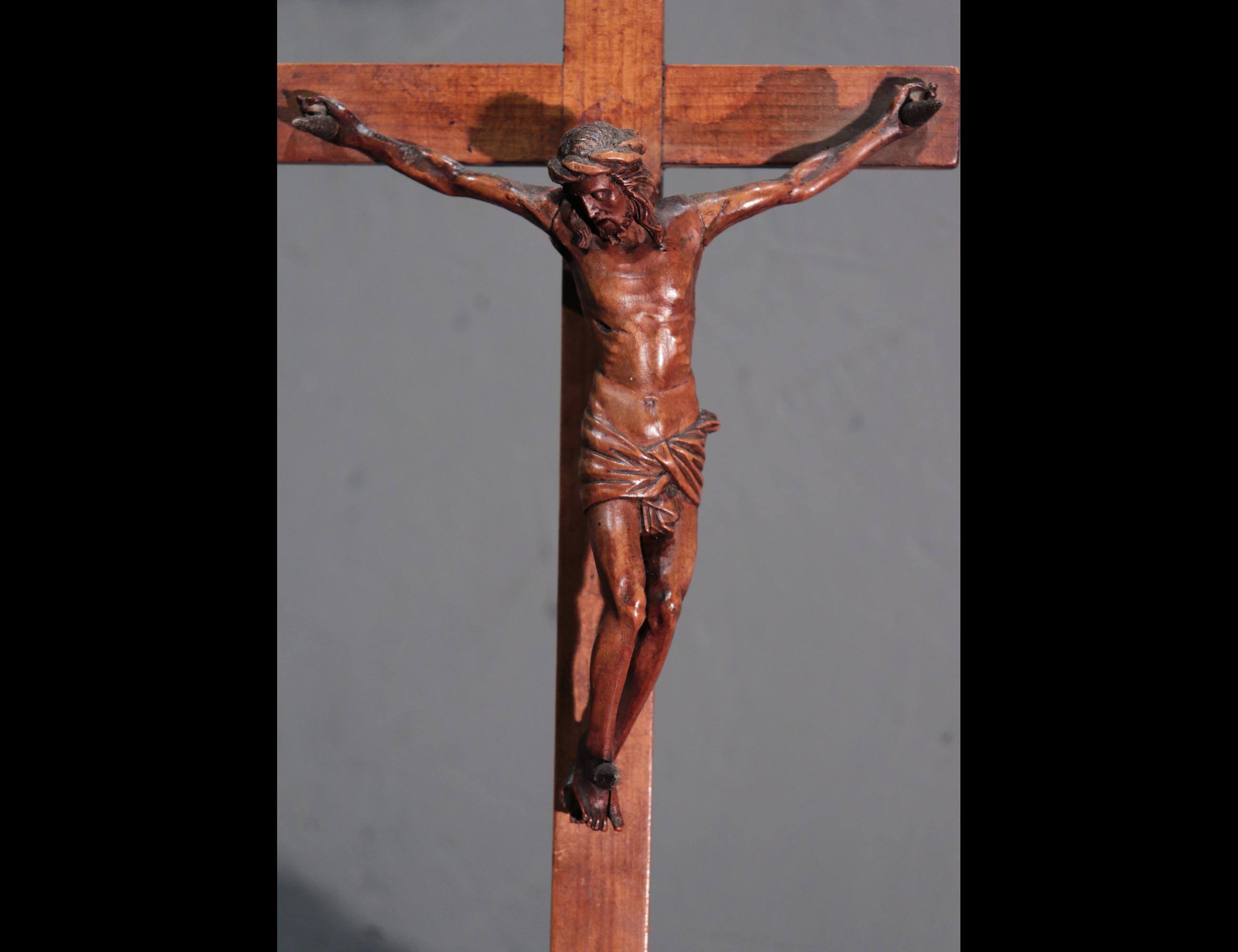 Crocifisso, Cristo su legno di bosso